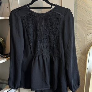 Zara Elegant Black Women's Blouse